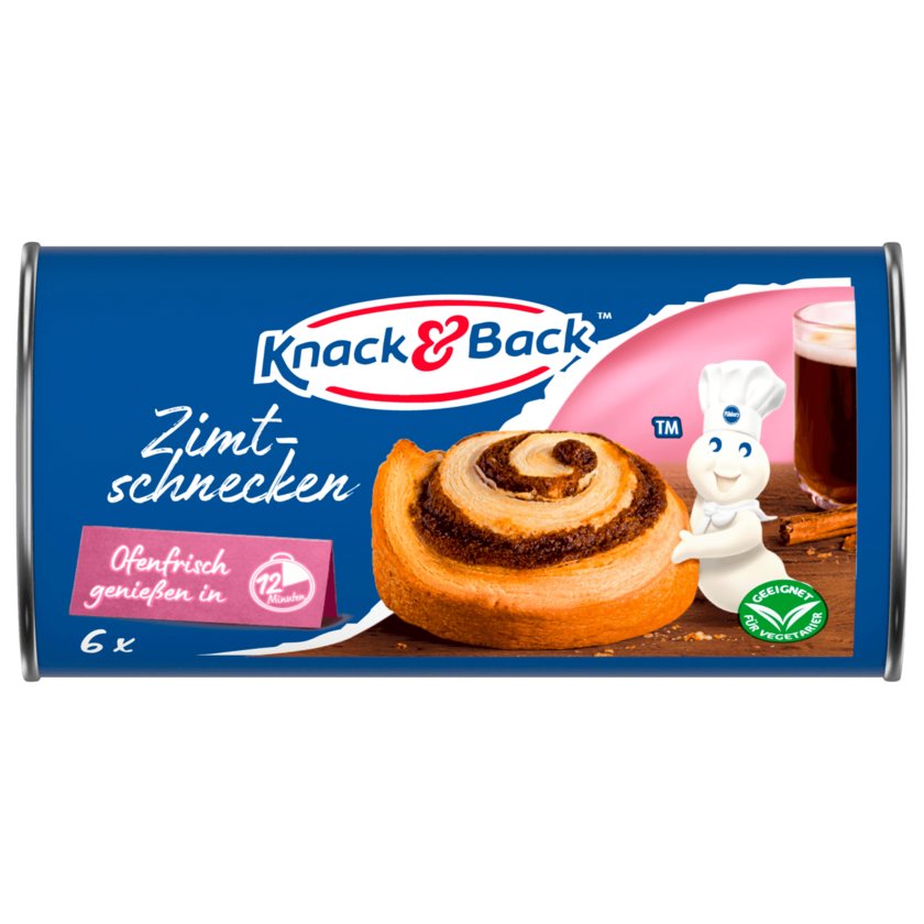 Knack & Back Zimtschnecken 240g